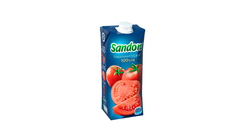 Сік томатний Sandora 0,5 л меню Monoпіца